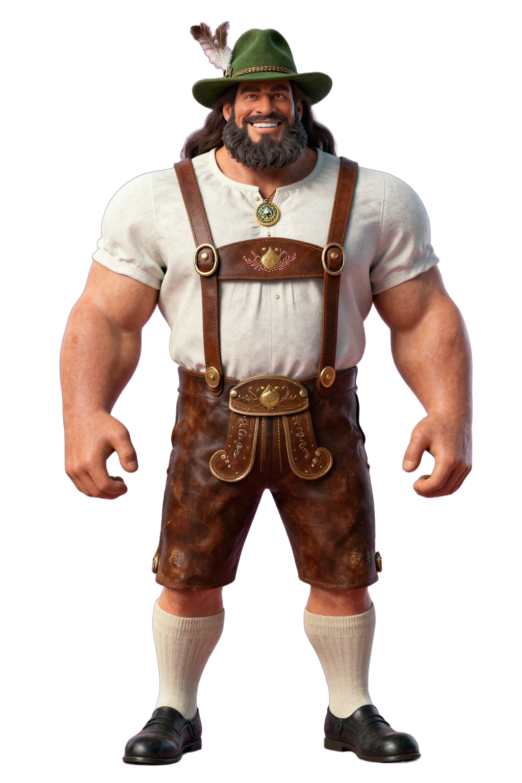 Example male Giant adventurer