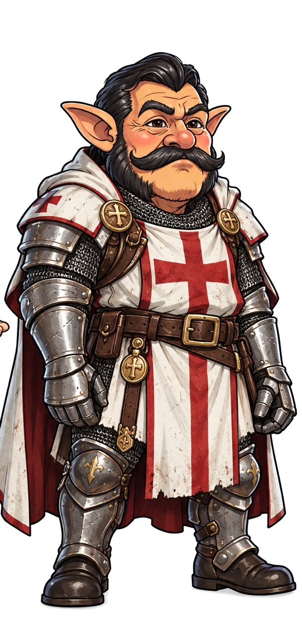 Example male Gnome adventurer
